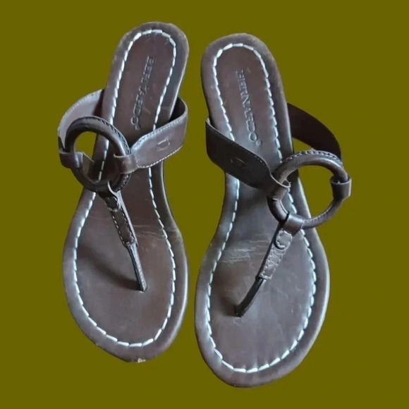 Bernardo matrix leather sandals o ring  7M - Picture 1 of 7